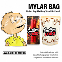 Stand up Pouch Ziplock Mylar Bag BOPP plastique étanche à l'humidité et facile à ouvrir Top disponible en stock