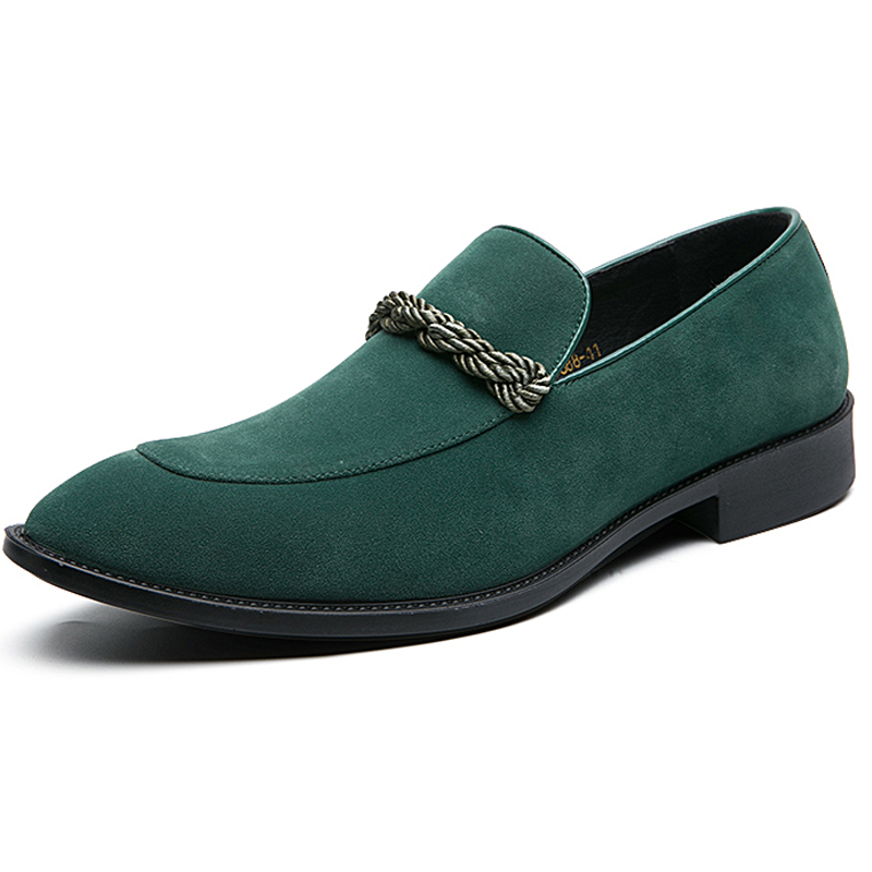 Mocasines informales cómodos para hombre Zapatos de conducción de cuero sin cordones Caqui Mocasines informales cómodos para hombre Zapatos de conducción de cuero sin cordones Caqui
