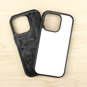 Sublimation 2D Heavy Duty Phone Case Blank 2D 2in1 Mobile Phone Cover For IPhone 15/14/13 Pro/12 Pro/XS Max/XS