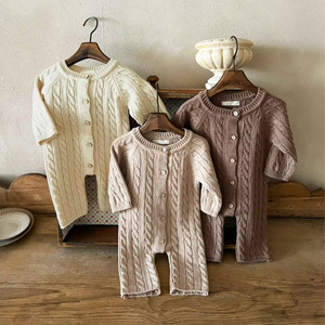 Pagliaccetto <span class=keywords><strong>invernale</strong></span> per neonati in maglia da bambino vestiti comodi maglieria per neonati - Product Image 6