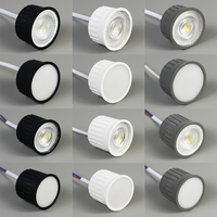 Pla + Alu Céramique LED GU10 MR16 Module 5W 7W 9W 12W Module de Lumière LED Plafond Spot Down Light LED 220V 3CCT Dim High Lumen SMD COB