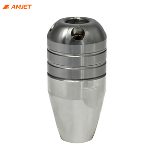 หัวฉีดเทอร์โบ AMJET 40-60LPM สำหรับทำความสะอาดท่อ หัวฉีดแรงดันสูงสำหรับขจัดสนิม หัวฉีดทำความสะอาดประสิทธิภาพสูง - Product Image 3