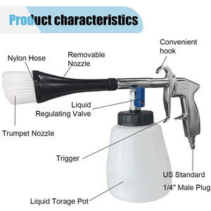 Bearing <b>Car</b> <b>Cleaning</b> Tool High Pressure Foam Gun Automotive Interior Dry <b>Cleaning</b> <b>Car</b> Vacuum Tornado Gun - Product Image 3