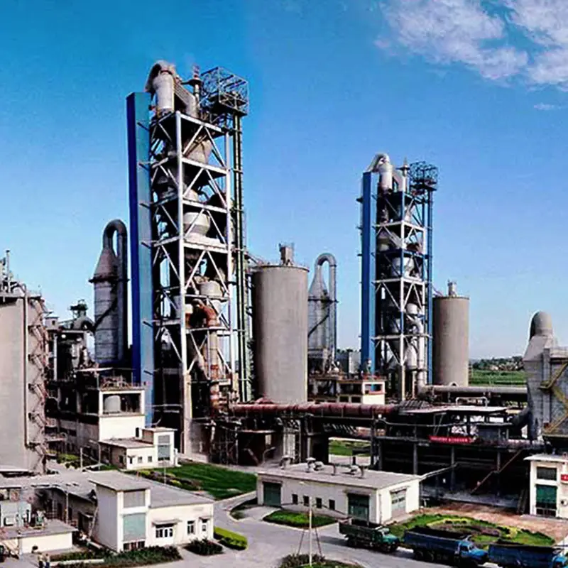 Küçük ölçekli çimento üretim hattı 100-3000TPD çimento fabrikası çin üretim tasarım çimento fabrikası