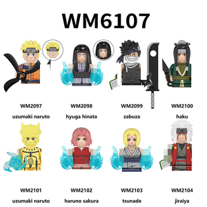 Jouets de construction Naruto Ninja War Bricks, figurines d'action anime, collection de blocs de construction - Product Image 4