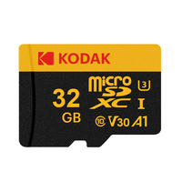Cartes mémoire SD KODAK originales en gros, cartes mémoire flash TF, carte mémoire A1 V30 U3 100 Mo/s
