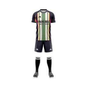100% Polyester Sublimation Printed <b>Men's</b> Adult Garment Dyed Wholesale Soccer Jersey Custom Team Name Numbers Breathable Short - Product Image 4