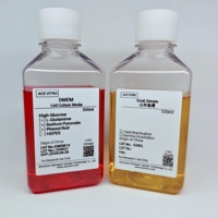ACE VITRO OEM 500ml Milieu de culture cellulaire pour mammifères à haute teneur en glucose DMEM14 L-Glutamine Phénol rouge Prêt à l'emploi Garantie 1 an