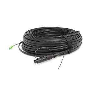 Cable de Fibra Óptica Plano Preconectorizado ROC <span class=keywords><strong>Opti</strong></span> Tap SC/UPC para Interiores/Exteriores, Resistente al Agua IP68, Corning SST-G657A2, PVC/LSZH - Product Image 1