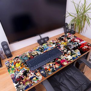 لوحة ماوس أنيمي يابانية لوحة ماوس زجاجية للألعاب وسادة ماوس مقاومة للماء RGB XXL Tapis De Souris RubberMat لوحة ماوس P17 - Product Image 2