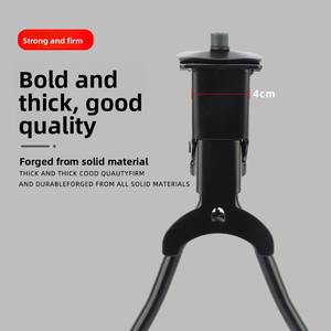 Soporte Central de <span class=keywords><strong>Bicicleta</strong></span> de Montaña y Carretera de Doble Pata Ajustable y Estable de Aleación de Aluminio de Alta Resistencia - Product Image 2