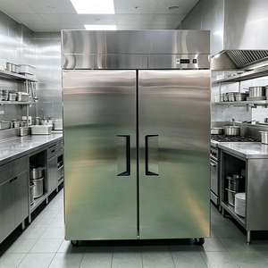 <span class=keywords><strong>Réfrigérateur</strong></span> vertical commercial en acier inoxydable pour cuisine de restaurant, fournisseur en gros pour commandes de distributeurs - Product Image 5