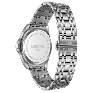 Drioshipping 2572 Luxury Business Quartz Montre-bracelet pour hommes en acier inoxydable Boîtier en alliage Ronda Calendrier Pointeur à la mode - Product Image 3