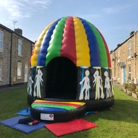 Dôme Disco Gonflable Rond pour Disco Maison Gonflable pour Danse et Fête, Tente Gonflable pour Discothèque