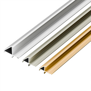 Hợp kim nhôm mặt trời góc cạnh dải kim loại tường bảo vệ gỗ Veneer ARC góc dòng gạch cạnh bảo vệ dải cho tường - Product Image 5