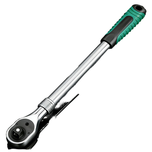 Clé à cliquet professionnelle à 72 dents - Métrique - OEM - Poignée ergonomique antidérapante en caoutchouc - Outil en acier pour la réparation automobile - Product Image 1