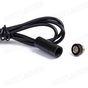 D12x45mm enfocable 505nm 520nm Línea Verde/lente cruzada PMMA módulo láser personalizable 1mW -- 200mW (ángulo de divergencia: 15 ~ 110 grados) - Product Image 6