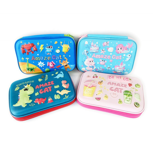 Étui à crayons personnalisé <span class=keywords><strong>pour</strong></span> enfants avec impression par sublimation, étui à crayons en cuir avec pendentif, étui à crayons scolaire en EVA <span class=keywords><strong>pour</strong></span> enfants avec fermeture éclair - Product Image 1