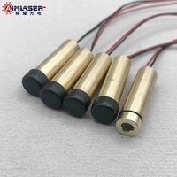 Module de diode laser vert 520nm 20mW, compact 6x35mm, générateur de projecteur laser vert pour télémètre