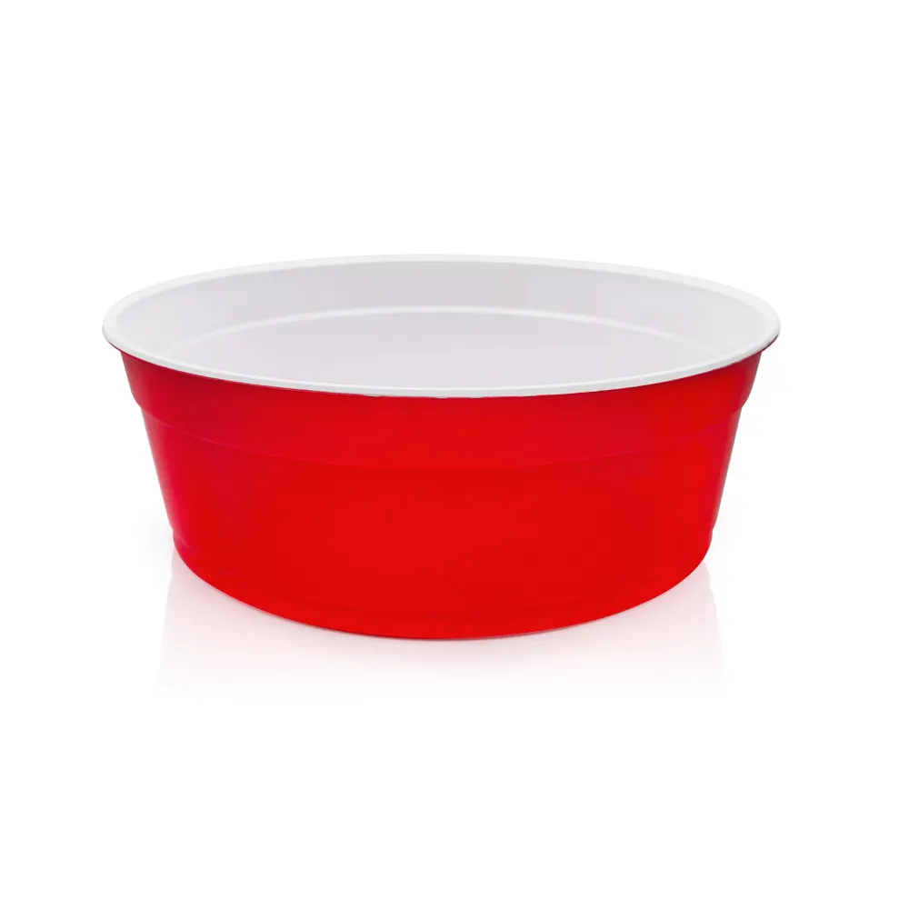 Taiqiu 도매 일회용 식품 패키지 그릇 ODM 프라이드 치킨 일회용 플라스틱 빨간 그릇