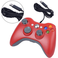 Manette de jeu filaire ergonomique de haute qualité TGZ X 360 avec vibration pour Windows 7/8/10