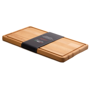 Tabla de cortar de madera (40x25cm) con bandeja para salsas natural 26301 - Product Image 3