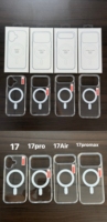 Nouveau étui de téléphone portable de charge sans fil acrylique Transparent pour iPhone 17 série housse de protection transparente Compatible modèle Iphone