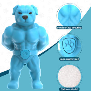 KINYU çevre dostu naylon kas köpek oyuncak katı desen yaratıcı şekil çiğnemek dayanıklı özelleştirilebilir - Product Image 1