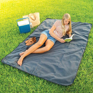 Couverture polaire imperméable à Double couche <span class=keywords><strong>Manta</strong></span> pour Camping en plein air et pique-nique - Product Image 4