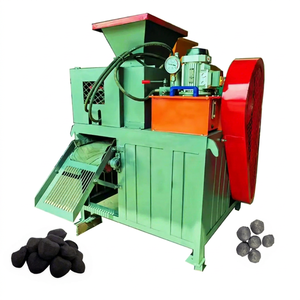Presse à rouleaux haute pression pour charbon de biomasse, charbon de bois, avec moteur AC et générateur diesel, capacité de 5 à 20 t/h - Product Image 1