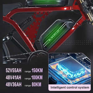 Nuova Bici Elettrica da Montagna Super Modello 2025 con Pneumatici Fat, Motore da 1500W, Batteria al Litio 48V, Telaio in Lega di Alluminio, Freni a Disco Idraulici - Product Image 2