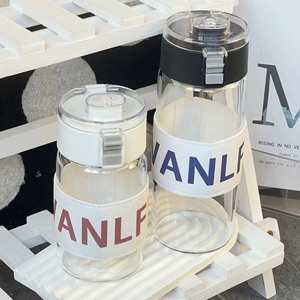 2023 Japanese Style 420ml Double Wall Insulated Eco-Friendly <b>Camera</b> Cup Creative Trend Unisex Heart Straw Cup Cute Applicable - Product Image 3