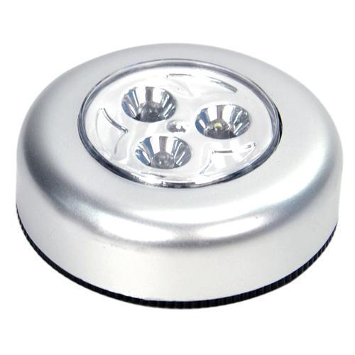 Small Battery Operated 3 LED Touch Lights – Mini Push Button