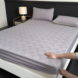 <span class=keywords><strong>Housse</strong></span> de matelas matelassée imperméable et hypoallergénique anti-poussière et anti-acariens personnalisée à prix abordable - Product Image 1