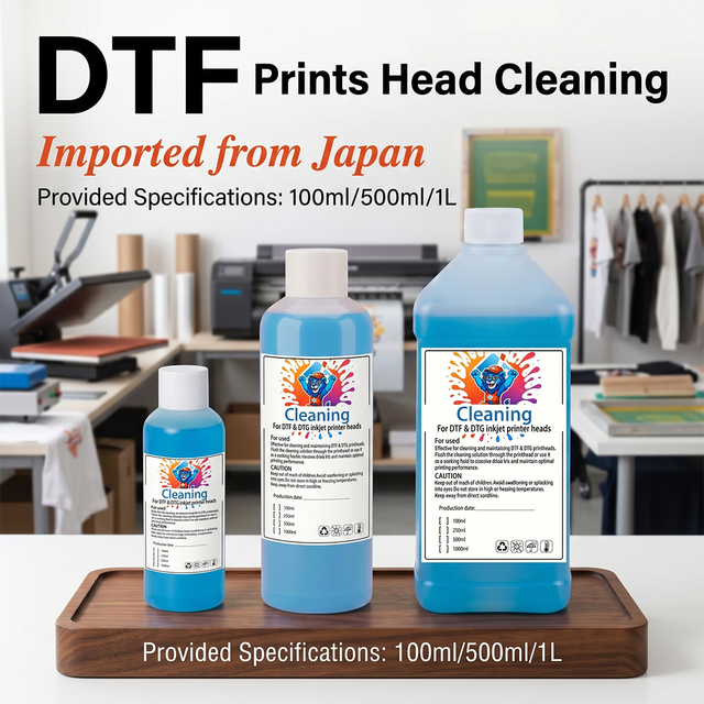 JINLONG Solvent Cleaning Fluid Liquid Ecosolvent Eco Solvent Ink Cleaning Solution for Epson Dx5 Dx6 Xp600 Tx800 1390 Printhead