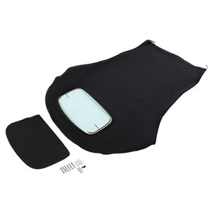 Capote souple neuve pour Beetle Cabriolet avec fenêtre en verre homologuée DOT pour Volkswagen 2003-2010 Noir 10-05-BEE-055 VW-440-3V - Product Image 3