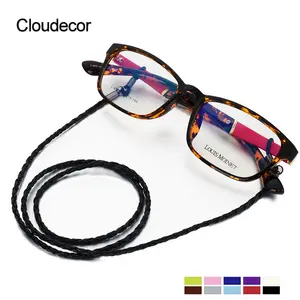 Hot-Sale Bohemian Style Premium Leather Eyeglasses Holder Strap Cord -  Anti-slippery Glasses Cord Lanyard, Multi