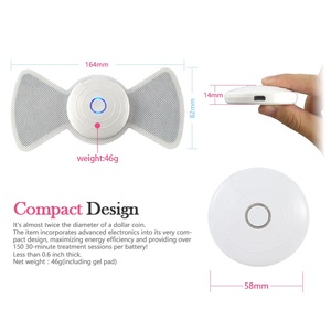 Ems <span class=keywords><strong>tens</strong></span> massageador para abdômen, aplicativo wireless, controle, transcutâneo, estimulação do nervo, massageador de borboleta meridiana - Product Image 5