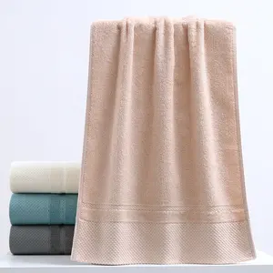 Wholesale Custom 600gsm Hand Bath Towel Luxury Hotel Absorbent 100% Cotton Bath Towels 70*140 White