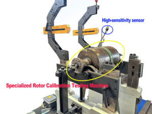 La machine d'équilibrage dynamique à double entraînement quasi rapide à rotor de traction YYWQ adopte des dispositifs d'entraînement à courroie et à joint universel - Product Image 2