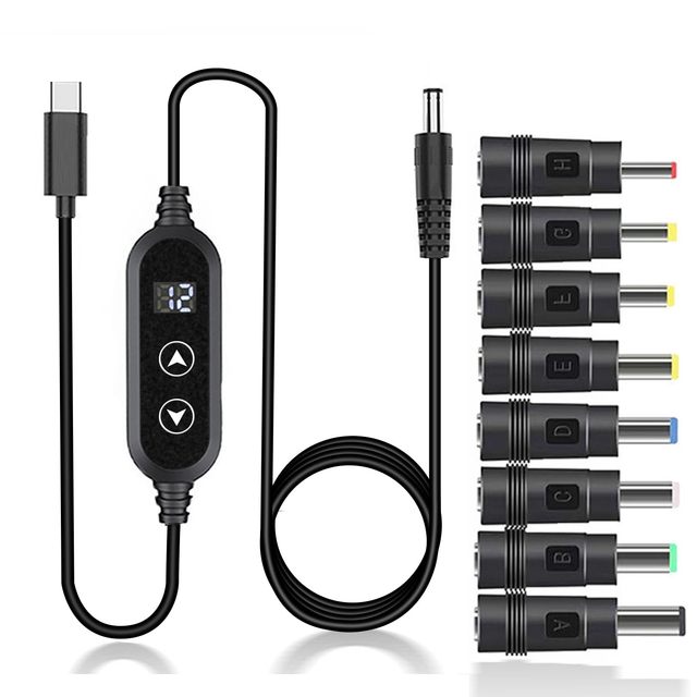DAJIANG OEM Customized USB-C to DC 5V/9V/12V/15V/20V Power Adapter for PD Chargers Power Banks Speakers Routers Laptops