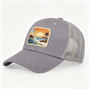 หมวกตาข่ายทรง Trucker แบบ Unisex หมวก Trucker 5 ชิ้น หมวก Trucker ปรับแต่งโลโก้ได้เต็มรูปแบบ หมวก Trucker ผ้าเนื้อนุ่มสำหรับผู้หญิง เหมาะสำหรับใส่ทำงาน - Product Image 3