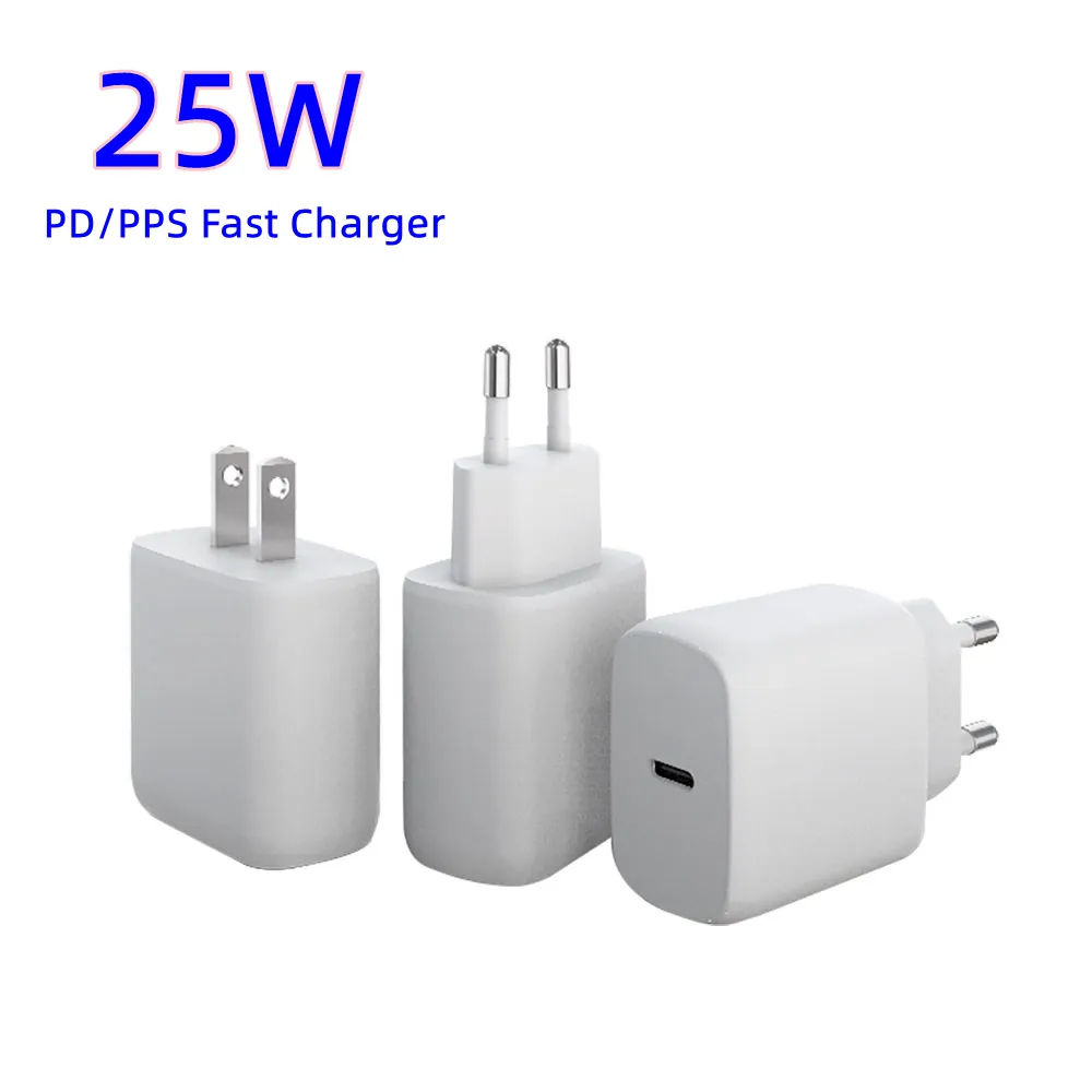 PPS Usb Type C Fast Charging Phone PD 25W Charger for Samsung Galaxy S21 S22 Note 10 Iphone 11 12 13