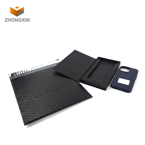 Chất lượng cao tùy chỉnh sản phẩm điện tử điện thoại thông minh giấy nhịp hộp đơn giản điện thoại màu đen trường hợp bao bì hộp - Product Image 2