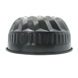 Molde para pasteles antiadherente estriado de 22cm con tubo, molde de acero al carbono, herramienta duradera para pasteles de Libra, herramientas de repostería para hornear Chocoflan - Product Image 2