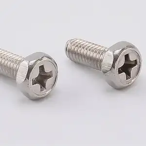 Spot Welding Self Drilling Sectional Flight Nose Pad Wood Decking Shoulder M3 Drywall Double Threaded Phillips Flat Head Screws