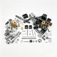 Mecanizado CNC de Alta Precisión de 5 Ejes, Fresado de Metal, Acero Inoxidable, Latón, Aluminio, Titanio, Torneado CNC, Piezas de Componentes Mecánicos