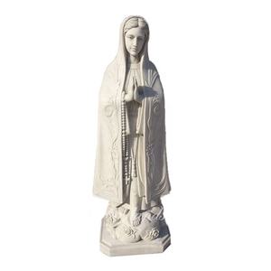 Décoration d'église moderne, statues de la <span class=keywords><strong>Vierge</strong></span> <span class=keywords><strong>Marie</strong></span> <span class=keywords><strong>enceinte</strong></span> et de l'enfant Jésus grandeur nature en marbre, sculpture à vendre - Product Image 4