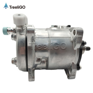 Compresor de Aire Acondicionado para Auto, Tipo 5H14, Hidráulico, Sin Embrague, con Correa, CO5H14.YY-2, CO5H14.YY-2 97701-A510 - Product Image 2
