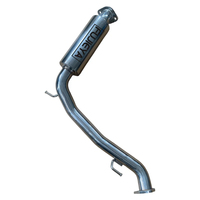 Tuyau d'échappement Yuanxu en acier inoxydable 304, épaisseur 1,5 mm, système d'échappement modifié compatible avec Honda Fit 2002-2008, position d'origine